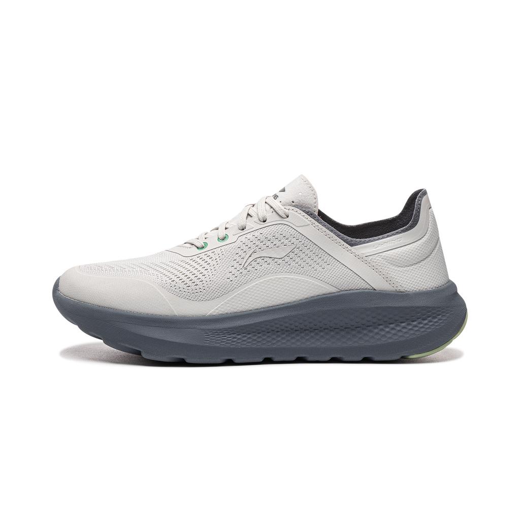 Li Ning Cloud Escape Мягкий отскок Свежие Толстая подошва Увеличивающие рост Нескользящие Износостойкие Дышащие Низкие Повседневная обувь Мужские кроссовки AGLW053-3