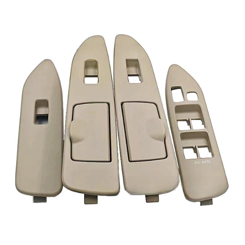 A16P-Car Window Regulator Cover For Toyota Land Cruiser FJ100 LC100 1997-2007 4Pcs/Set Glass Lift Switch Panel LHD