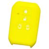 [IKT] Smart Key Silicone Cover for Suzuki / Mazda Cars, 4 Buttons Yellow, Spacia,
