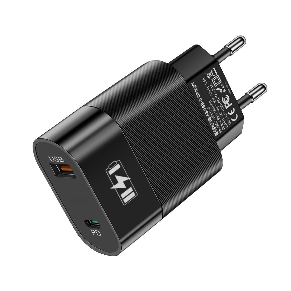 Двойное USB-зарядное устройство для мобильных телефонов: 2,4 А, 2 порта, дорожный адаптер - Спецификации США/ЕС/КР/Великобритании
