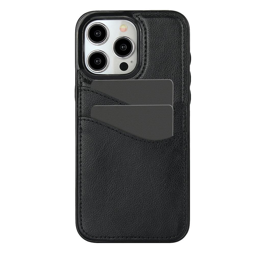 Кожаный чехол-кошелек для iPhone: Подходит для iPhone 16, 17 Pro; Дизайн с защитой от падения и наклейками для моделей iPhone 11-15, 12-14 и 7/8.