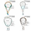 1 SET Ethnic Style Multilayer Turquoise Necklace Stacked Bohemian Style Clavicle Chain  Girls