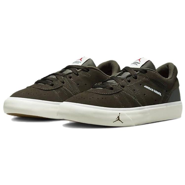 Кроссовки Air Jordan Series ES GS Темный шоколад Детские Коричневый Университетский красный Белый DN3205-206