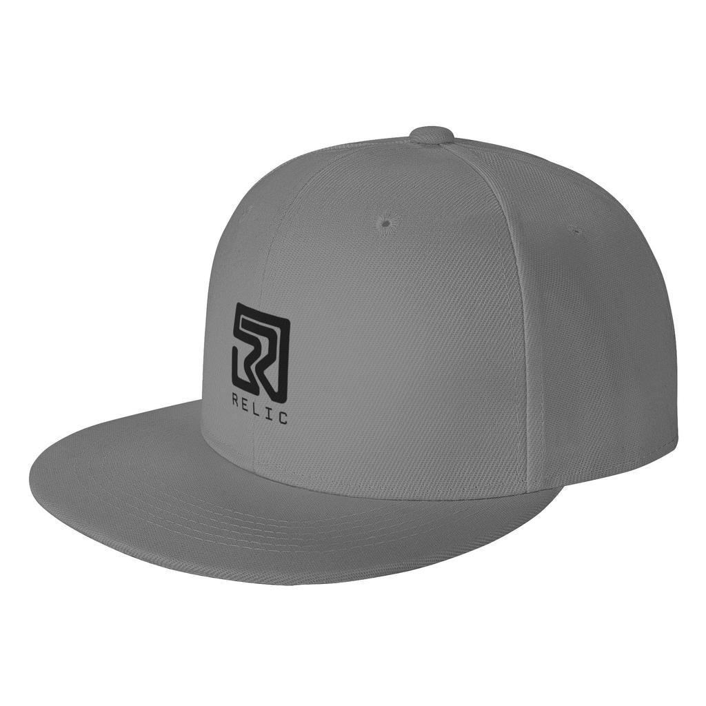 Fashion Relic Logo Black Flat Brim Sun Hat Camping Luxury Hat