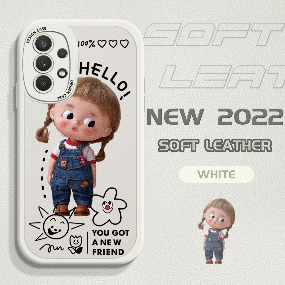 Тонкий мультяшный милый кожаный чехол для девочки чехол из искусственной кожи для телефона Samsung Xiaomi Poco Redmi