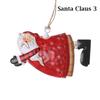 Drop Ornaments Festival Supply Christmas Decorations Santa Claus Cartoon Angel Hanging Pendants