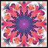 Полный круг Алмазная 5D Diy Алмазная картина Мандала Красочный цветок Алмазная вышивка Крестом Украшение дома Подарок