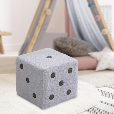 Табурет для ног Dice Cube, оттоманский шаг, креативный нескользящий устойчивый табурет для ног для спальни