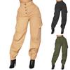 Women's High Waist Elasticated Casual Pants