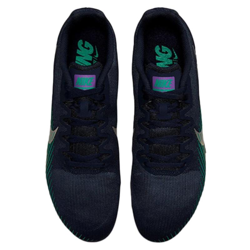 Nike Air Zoom Rival M 9 Spikes 'Obsidian Wild Berry' Sneakers Casual AH1020-406