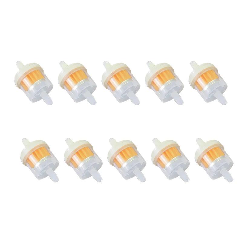 20/10 шт. Универсальный бензиновый топливный фильтр для мотоцикла, мопеда, скутера, внедорожного мотоцикла, квадроцикла