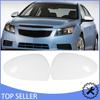 Белая заглушка на зеркало заднего вида (левая + правая) для Chevrolet Cruze 2009-2016 (американская модель)