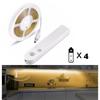 LED Under Cabinet Light LED Strip Lamp with Wireless PIR Motion Sensor 2835 Kitchen Stairs Wardrobe Bed Side Lights