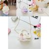 Adorable Childrens Pearl Handbag Stylish Bowknot Design Perfect For Girls Daily Use