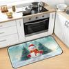 Рождественская елка Снеговик Кухня Прихожая Балкон Беговые дорожки Ковры Декор Ванная Нескользящий коврик для пола Коврик для спальни Рождественское украшение