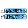 Cartoon Anime Trend Girl Woven Label Keychain Bag Pendant Backpack Hanging Decoration Fabric Keychain Fashion Gift Small Toy