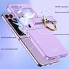 For Z Flip6 Scratch Resistant Smartphone Shell Magnetic Case With Hinge Guard, Full Body Sleeve, Integrated Screen Cover