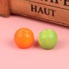 10Pcs Resin Mixed Artificial Orange Fruits Miniature Doll House Accessories