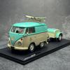 TCFJN1 Solido model diecast model 1/18 Kool Kombi Bus Van VW T1 Alloy Car Model static display holiday gift