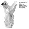 Creative Desktop Storage Cup 3D Printed Angel Wings Vase & Pen Holder, Sculpture Modern Home Decor Ornament Decor, Multi?Functional Dry Flower Vase,