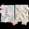 New Butterfly Silicone Mold Epoxy Resin DIY Keyrings Eardrop Resin Mold Jewelry Making Crystal Drop Glue Pendant Silicone Mould