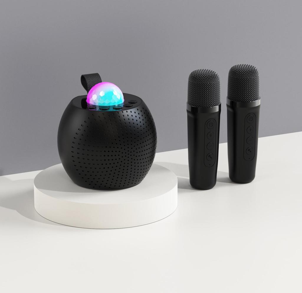 Z1 Портативная Bluetooth колонка и микрофон «все в одном» со светодиодной подсветкой