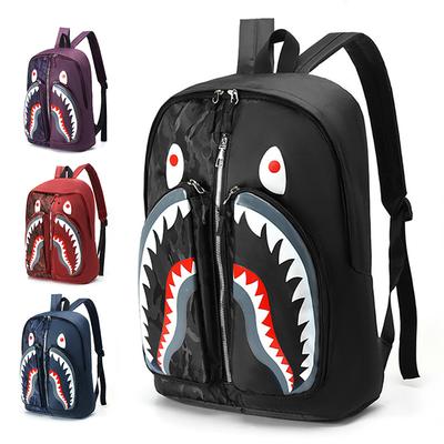 2025 Новый рюкзак Shark Personality Graffiti Student Рюкзак Унисекс Модный и модный рюкзак