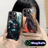 Чехол для мобильного телефона Рыцари-тамплиеры для iPhone 16 15 14 13 12 11 Pro Max Plus Mini MagSafe Стеклянный Цветной Защитный Чехол Люкс