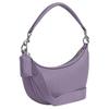 Coach Arla 26 Однотонная Универсальная Кожаная Сумка-тоут Через плечо На плечо Средняя Унисекс сумки Светло-фиолетовый CR282-SV-IZ