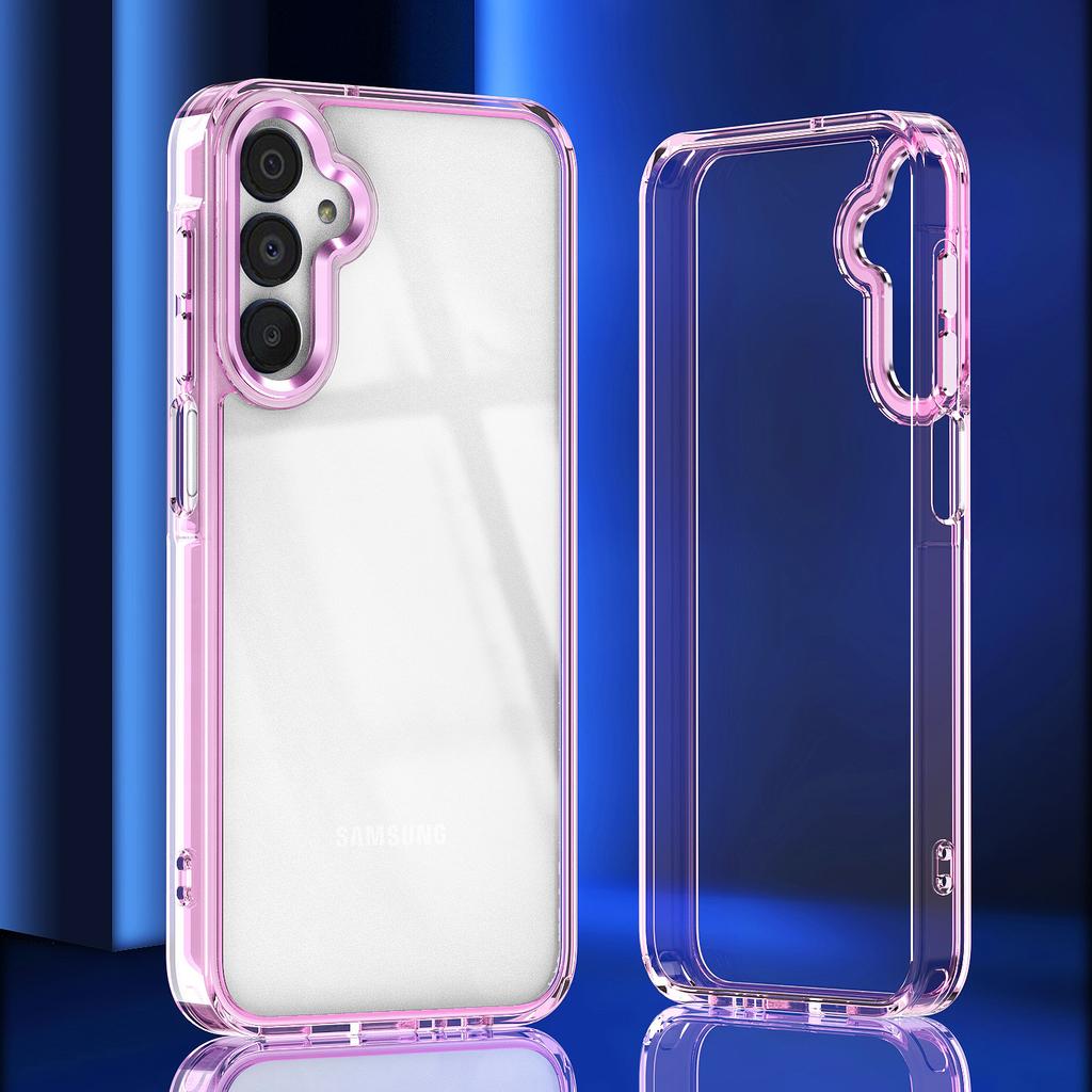 Подходит для Samsung A57 яркий чехол для мобильного телефона A37 прозрачный A17 полноразмерный A07 противоударный A56 защитный чехол A36