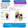 10MM Non-Locking Self-Reset Button Switch for Doorbells and Horns (DS-314, DS-316)