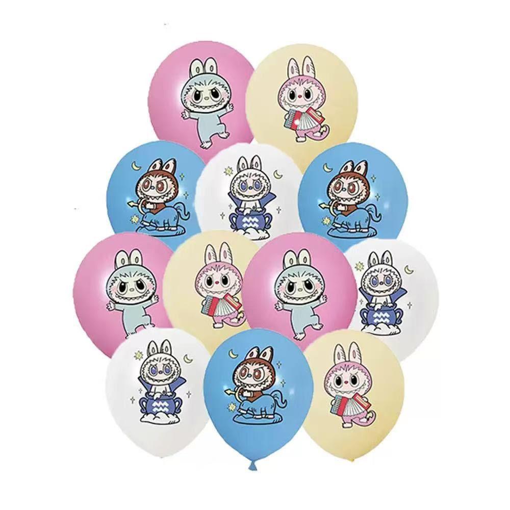 Balloon Birthday Decoration Party Decoration Children's Cartoon Color 10-inch Balloons