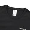 SAUCONY Серия Городской Стиль Мода Простой Пуловер с Круглым Вырезом Футболка с Коротким Рукавом Женские Топы Черный SA1259ST05L-BK001