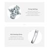 MODIAN 925 Sterling Silver High Quality Luxury Sparkling Zirconia Finger Ring For Women Classic Wedding Engagement Jewelry
