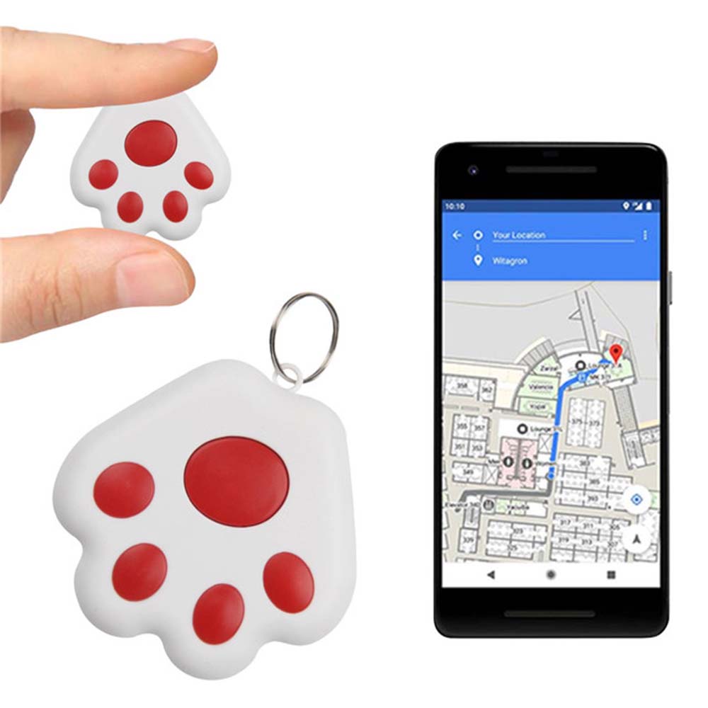 Мини беспроводной Bluetooth GPS-трекер для домашних животных, умное устройство слежения за потерей для собак, кошек, локатор, аксессуары для домашних животных