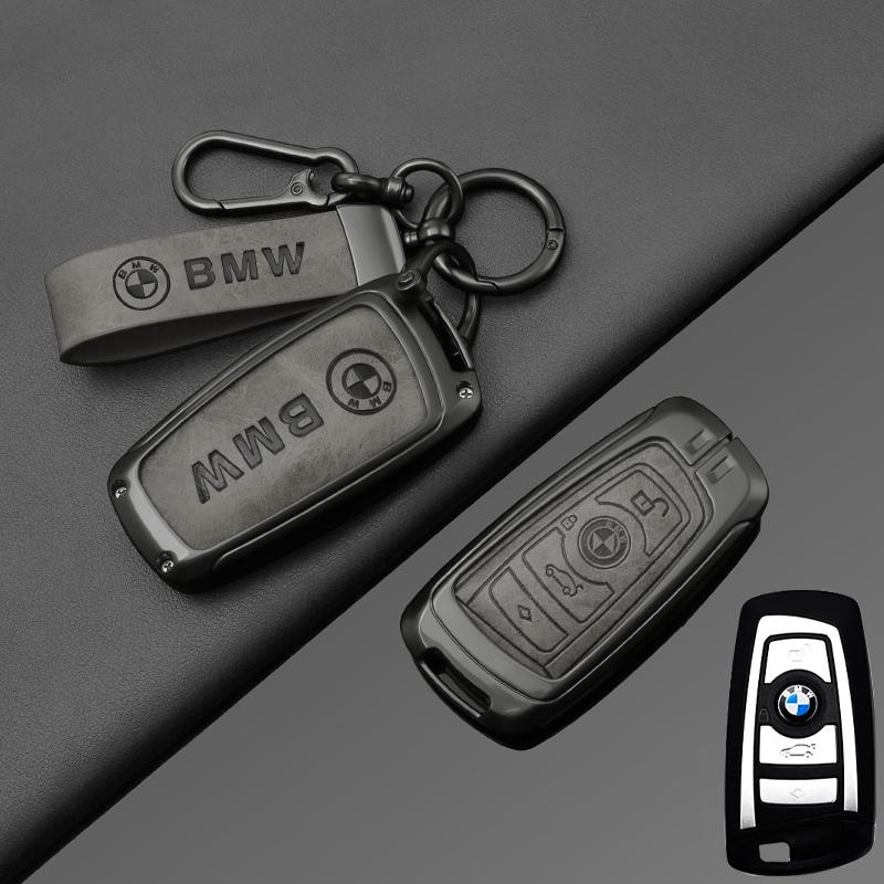 BRHE9 Fashion Zinc Alloy Car Key Case Cover Holder For BMW F30 F20 F10 F18 F22 F01 X3 X4 F06 F02 M3 M5 Protection Keychain Accessories