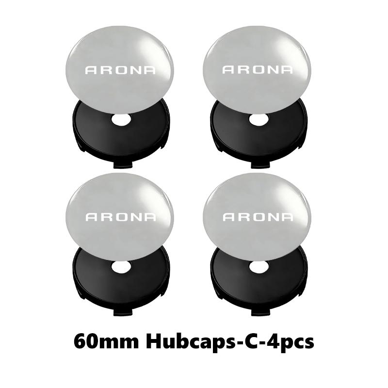 For Seat 4pcs 56/60mm Car Wheel Center Hub Caps Emblem Stickers Tire Rim Covers Auto Accessories CUPRA Altea Leon 5f Ibiza 6j ibz023