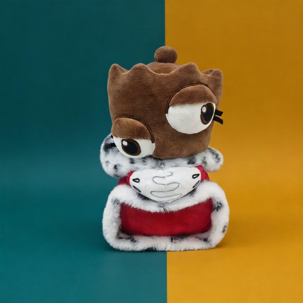 The Amazing Digital Circus Kingerplush Toy With Short Plush Fabric For Playroom And Gift Use