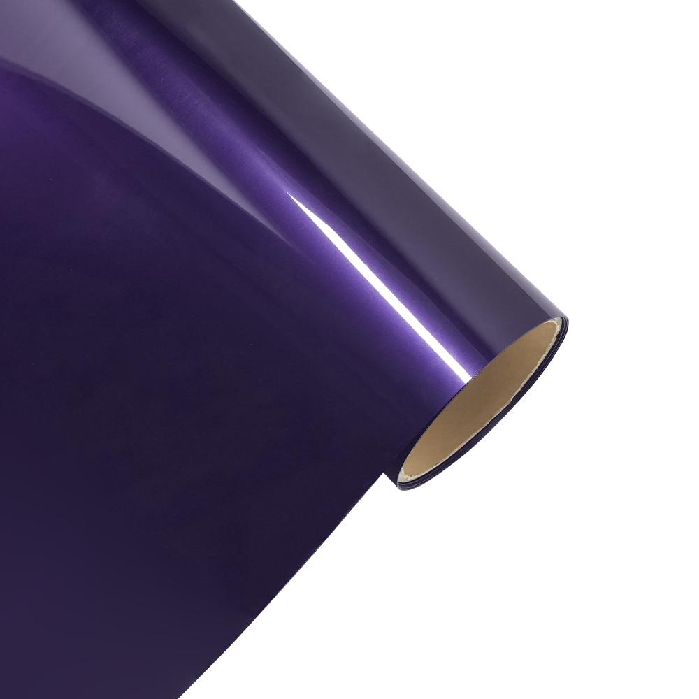 Автомобильная наклейка металлик темно-фиолетовый цвет виниловая пленка с изменением цвета ПЭТ-пленка без пузырьков автомобильные аксессуары самоклеящиеся наклейки