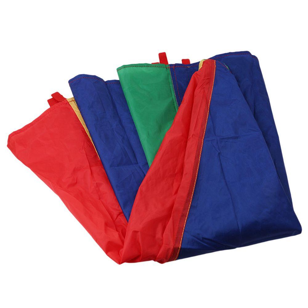 Kindergarten Rainbow Outdoor Camping Summer Sun Shelter Parachute Sport Toys Game Exercise