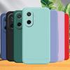 For Poco F7 Case Cover Xiaomi Poco F7 Capas Shockproof Phone Bumper Back Armor Liquid Silicone Original Fundas Poco F7 PocoF7