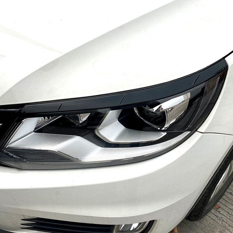 Для Volkswagen VW Tiguan MK1 2011 2012 2013 2014 Автомобильная передняя фара Лампа для бровей Накладка на веко Внешняя модификация