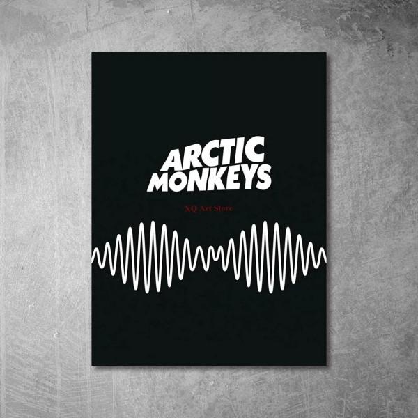 Постер музыкального альбома Arctic Monkeys AM Любимый альбом худшего кошмара, картина на холсте, принт, настенная HD картина, искусство для гостиной, домашний декор