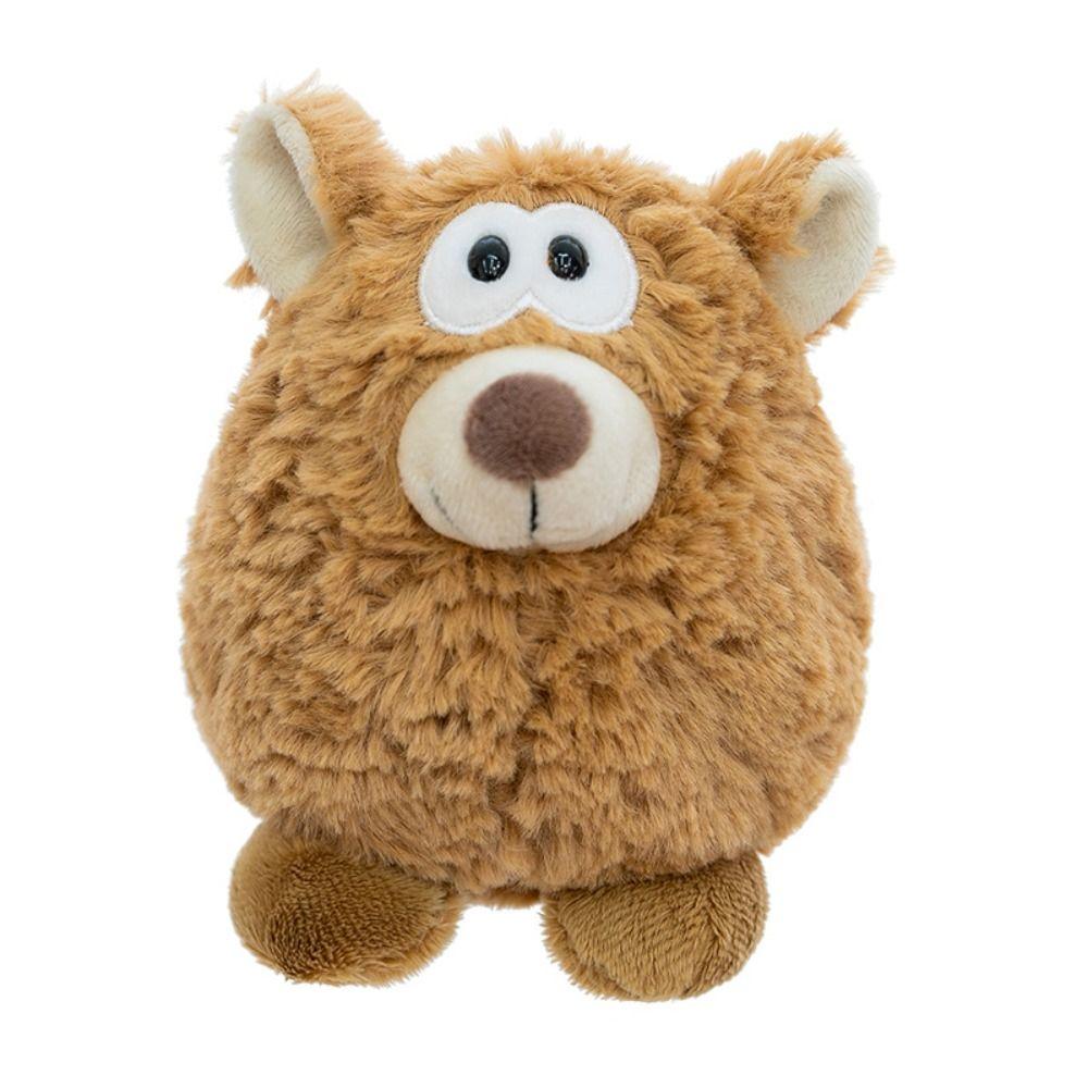 Collection Grey Wolf Plush Doll Soft Brown Bear Figurine Novelty Baby Goat Plush Toy Boys Girls
