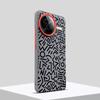 Luxury Graffiti Painted Leather Case for Xiaomi Redmi K80 Pro K80 Metal Button+Hardware Camera Len Large Hole Mobile Phone Cover