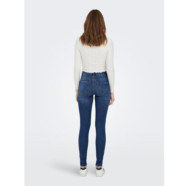 Джинсы ONLY 15292693 синий Skinny Fit