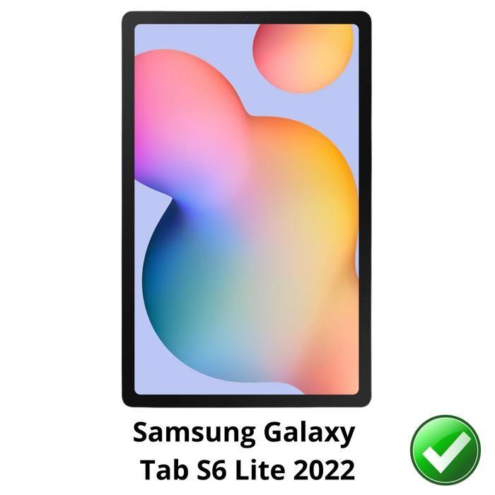 Screen Protector - Phonillico - Samsung Galaxy Tab S6 Lite (2022) - Pack 2 - Scratch Resistant - Ultra Thin