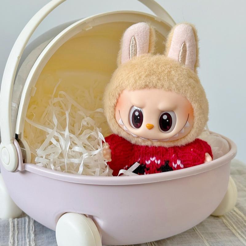 Коляска Labubu для V1 V2 V3, люлька Labubu, модуль для сна, кукла, люлька для сна, тележка, кукольная кровать, мебельные аксессуары, игрушка, подарки