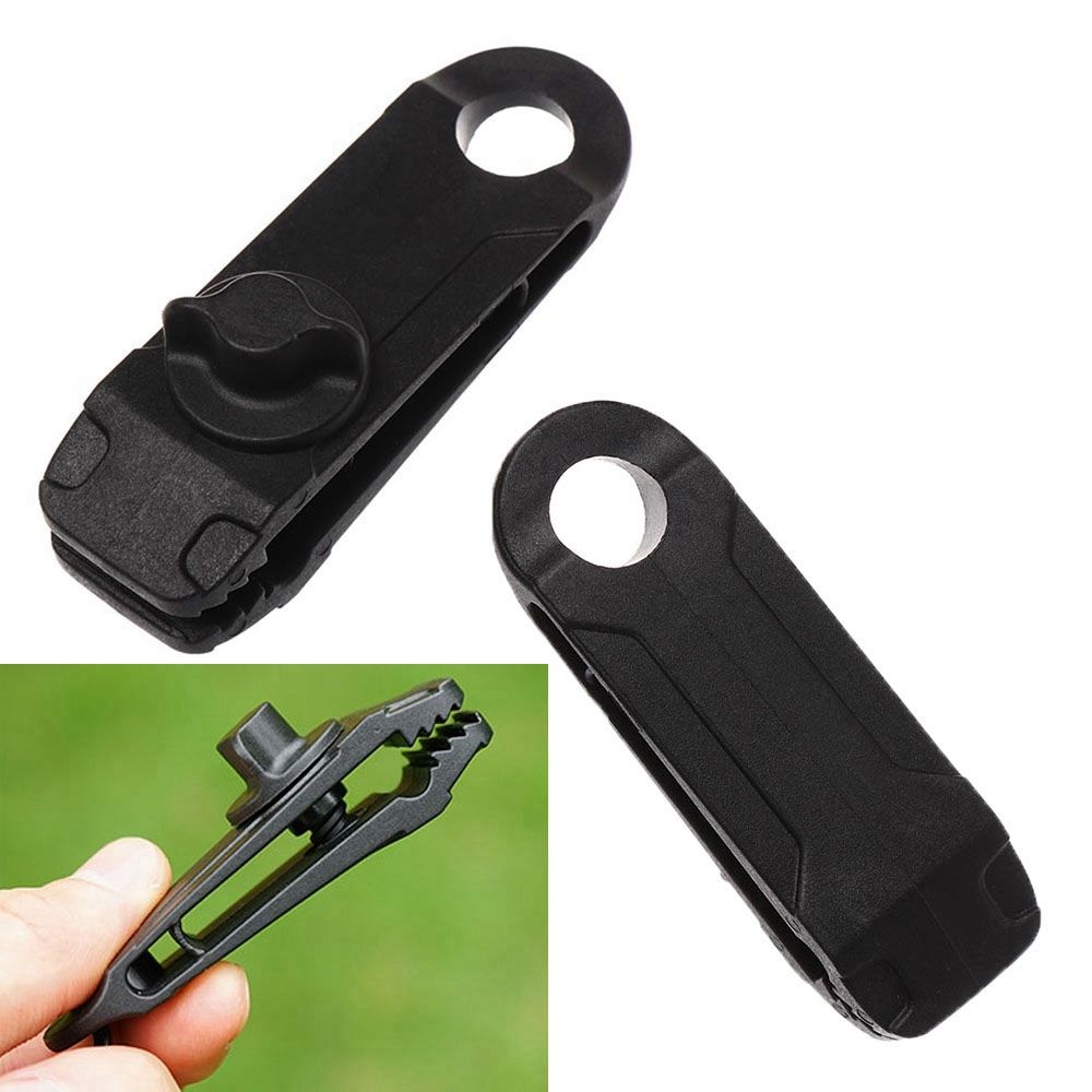 Camps Kit Tents Accessories Tarp Clips Camping Tent Holder Windproof Clip Hook Canvas Tighten tool