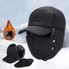 Windproof Ear Protection Thickened Warm Hat Elderly Hat Plus Velvet Thickened Warm Cotton Hat